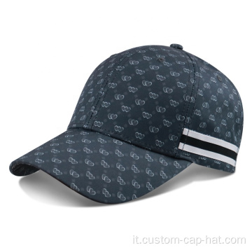 Cappello da baseball personalizzato 100% poliestere